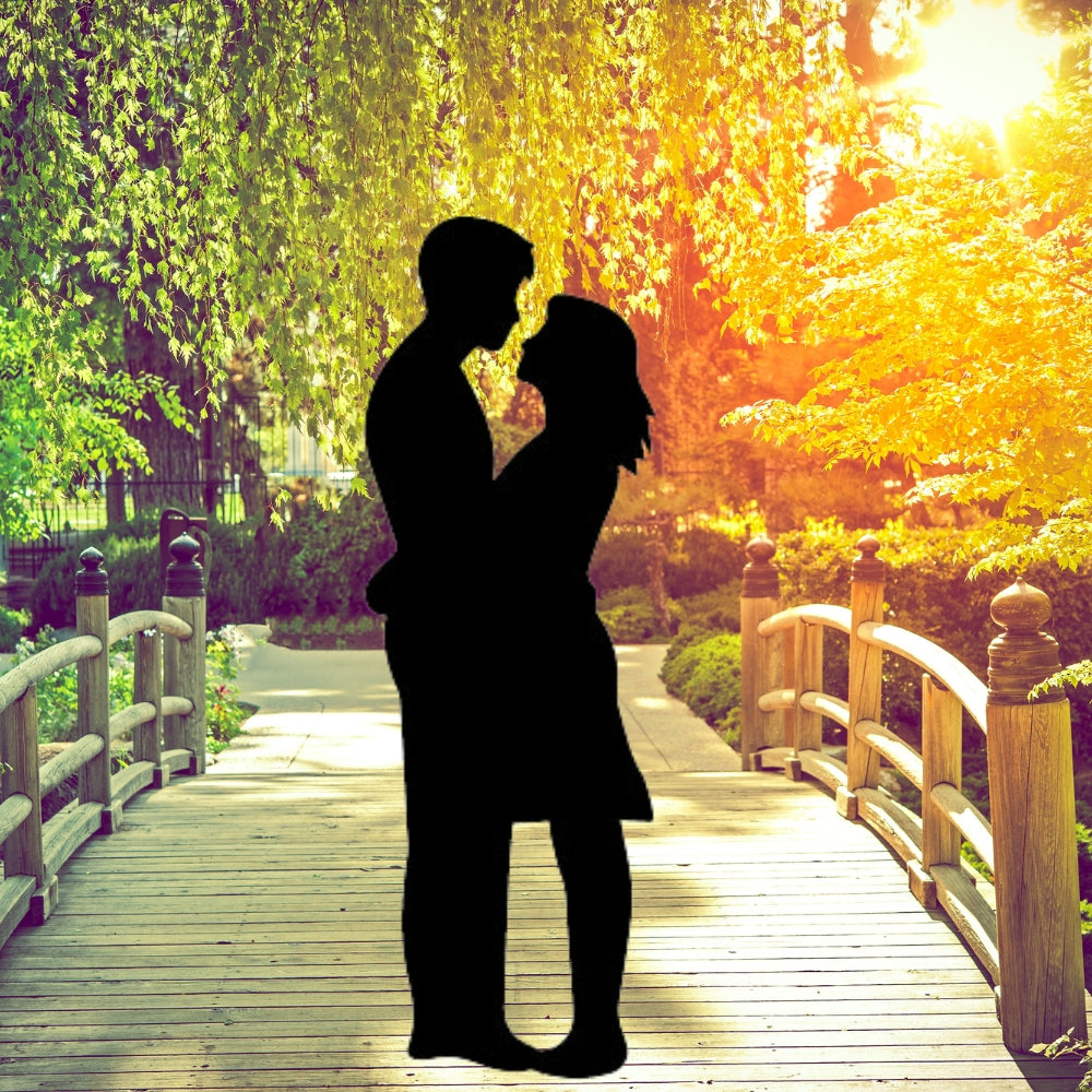 Couple Precut Glass Shape – COE 96 Oceanside Glass Silhouette Design