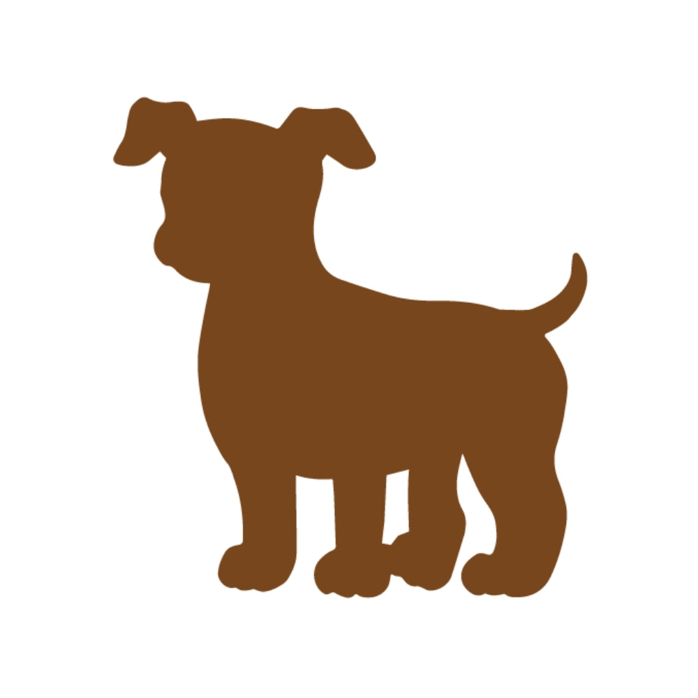 Cute Puppy Precut Glass Shape - COE 90