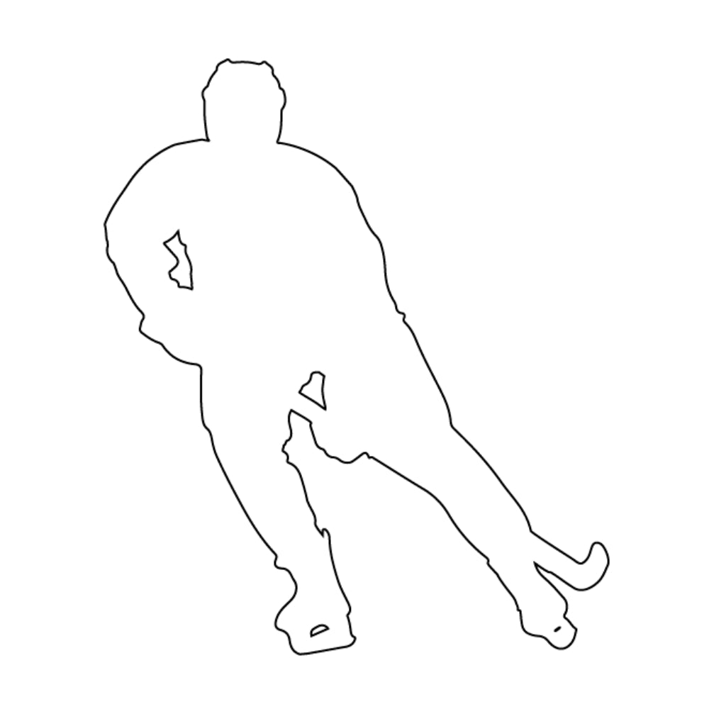 Precut Hockey Player - COE 90