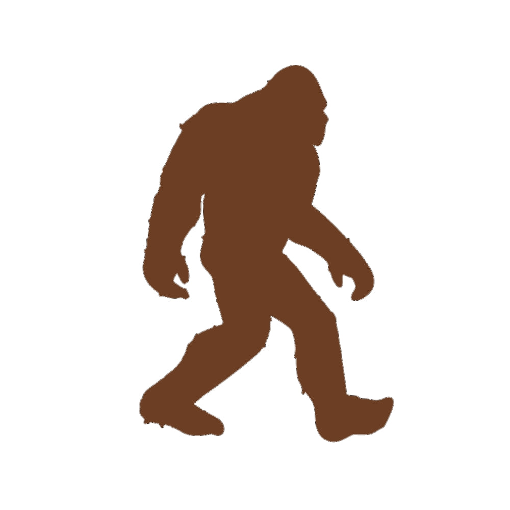 Sasquatch / Bigfoot Precut Glass Shape - COE 96