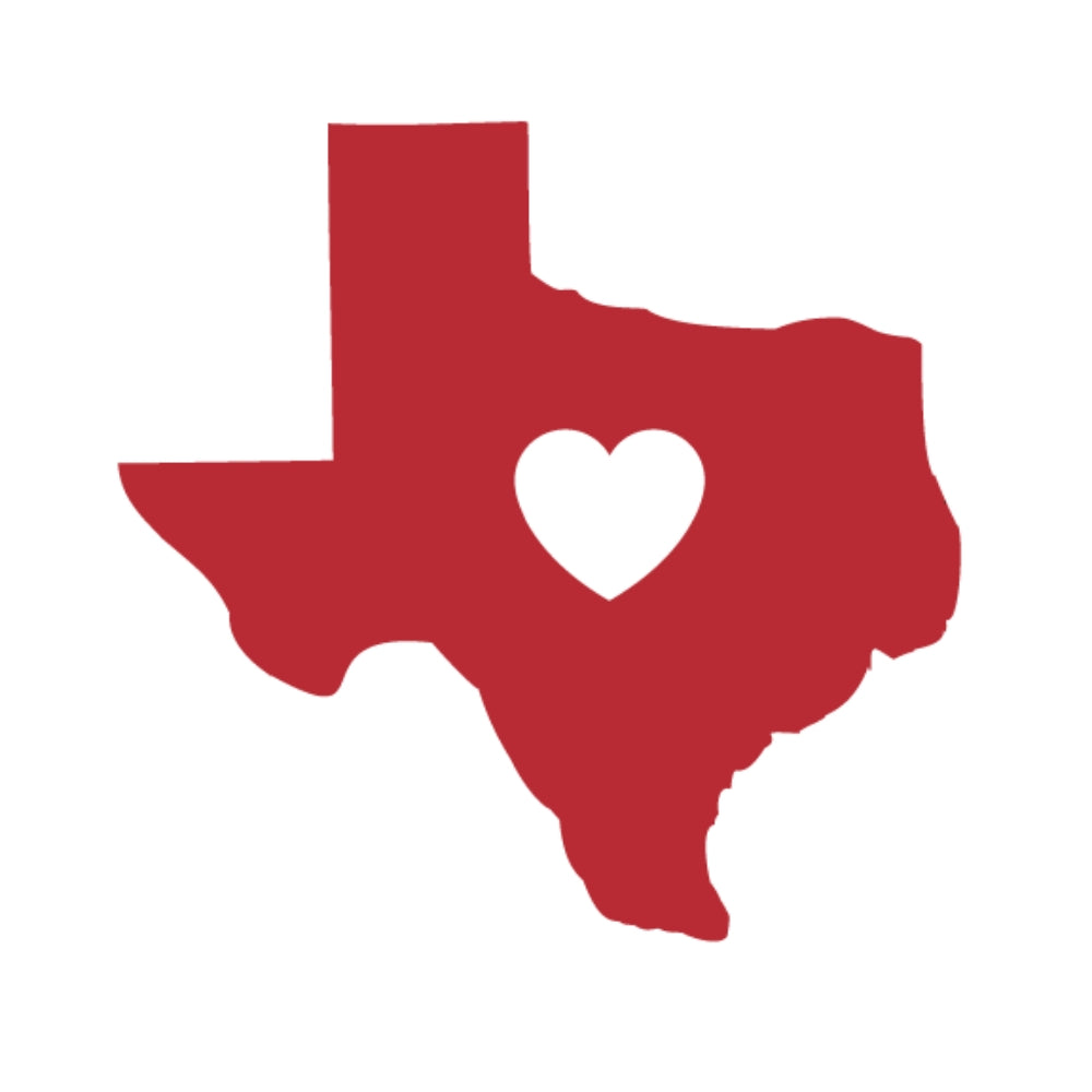 Texas with Heart Cut Out - COE 96